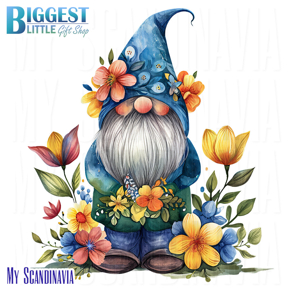 Watercolor Gnome Stickers