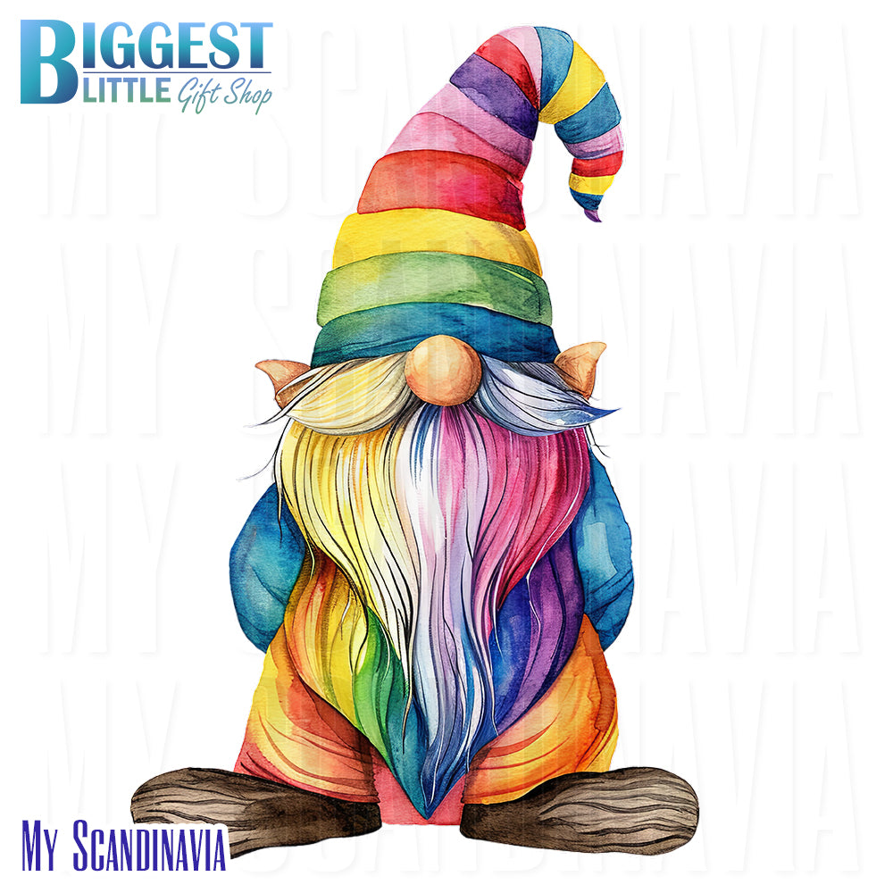 Watercolor Gnome Stickers