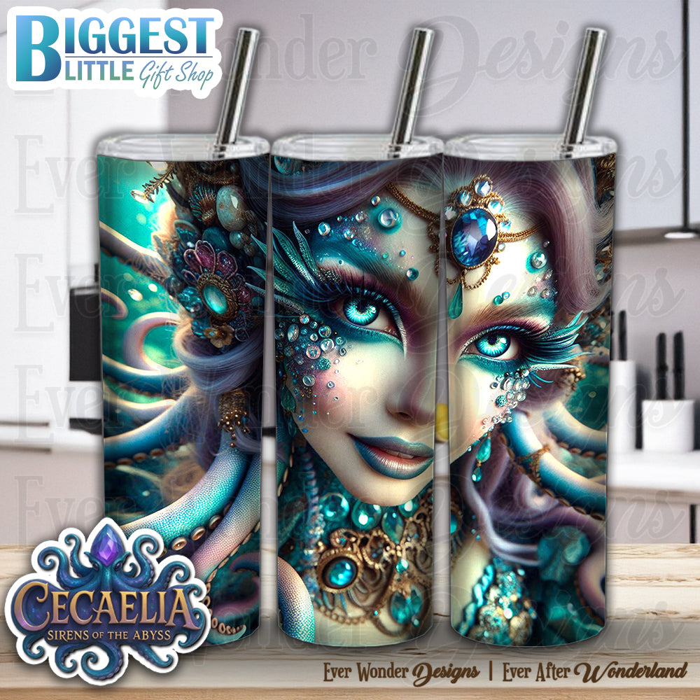 Velvynne Tumbler - Cecaelia